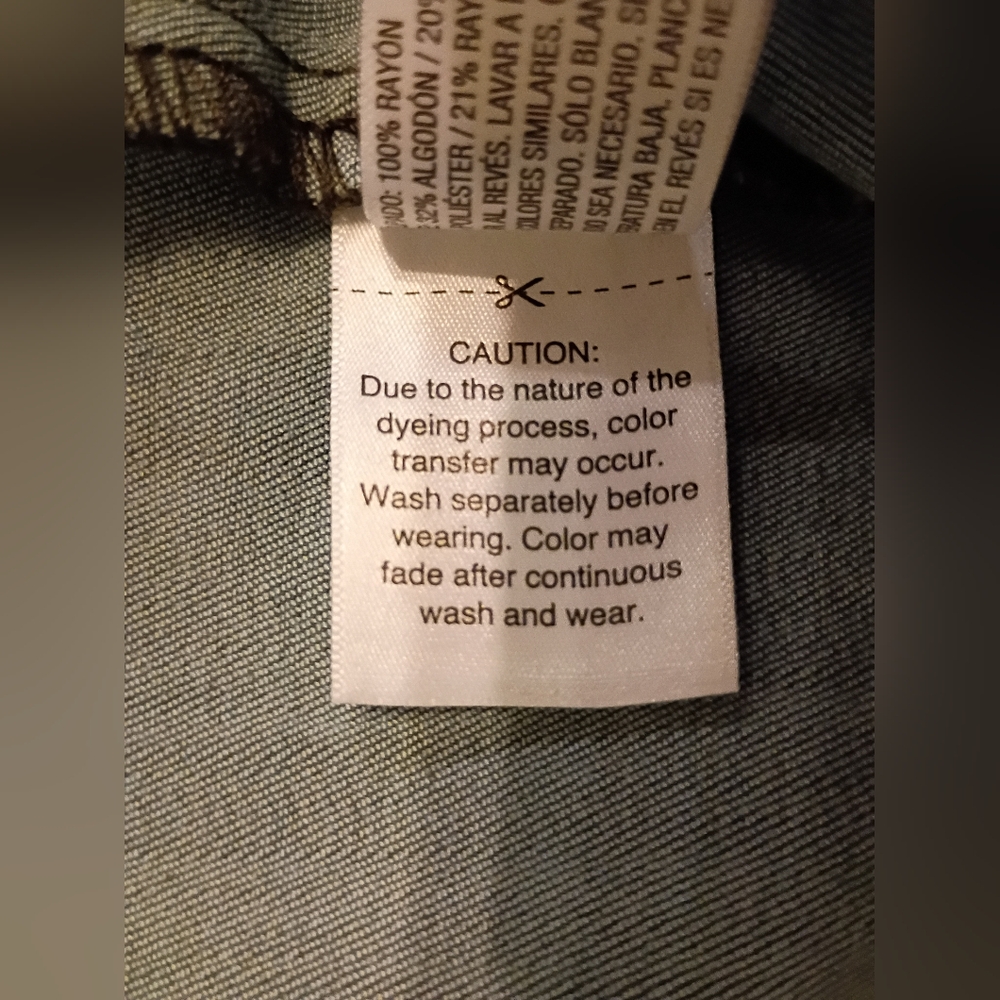 Universal Thread Women's‎ Hunter Green Wide Leg Velour Jumpsuit Sz 10 - Picture 9 of 10
